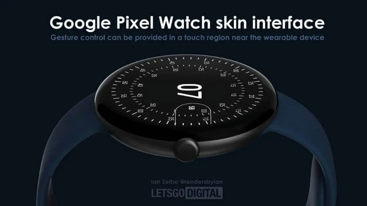 Google Pixel Watch Skin Interface