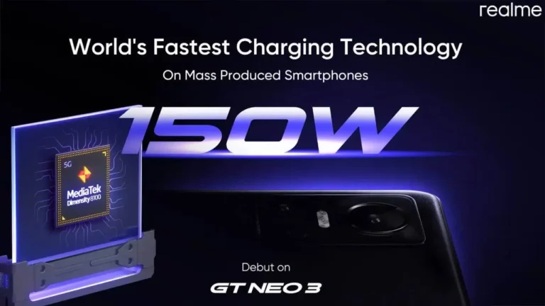 Realme GT Neo 3 mit Dimensity 8100 und 150 Watt Ultra Dart zeigt sich im GeekBench