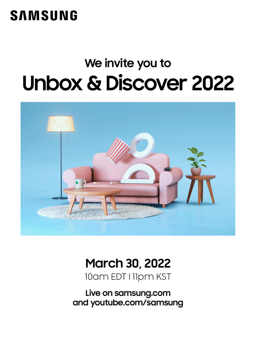 Unbox & Discover 2022 Invitation