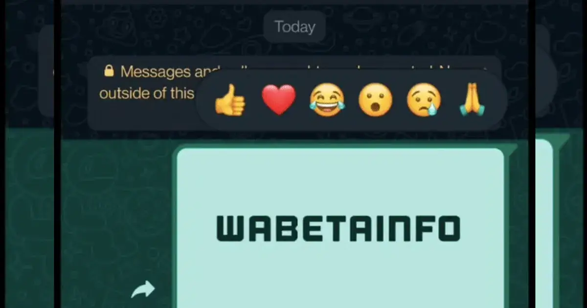 WhatsApp-Message Reactions