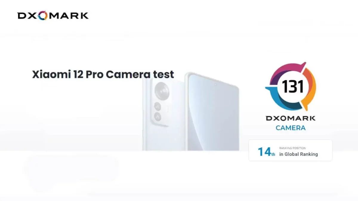 Xiaomi 12 Pro DXOMARK Xiaomi 12 Pro DXOMARK