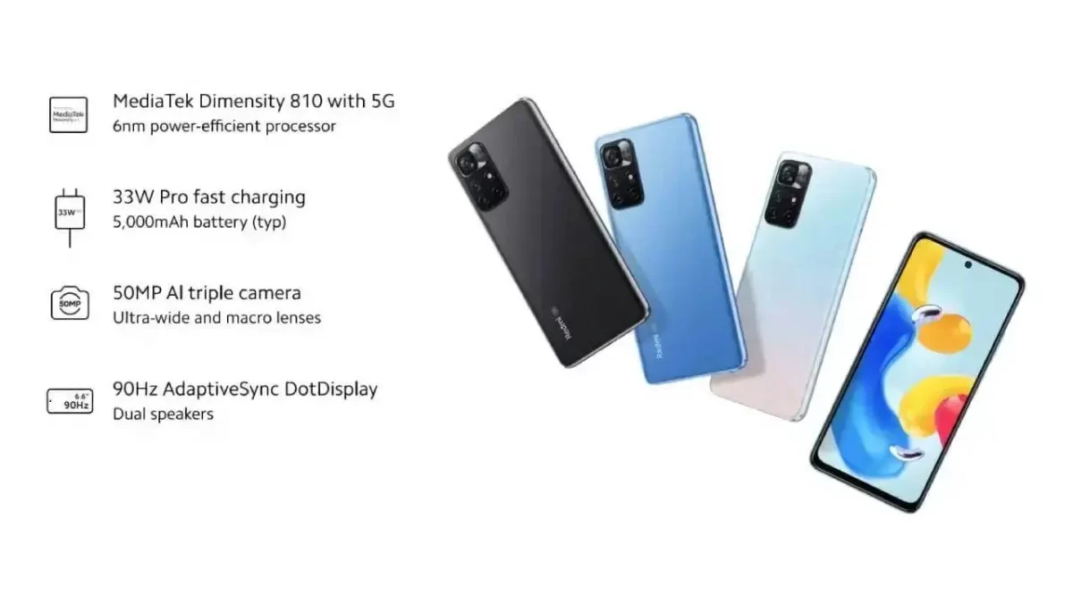 Redmi Note 11S 5G Spec Sheet Redmi Note 11S 5G Spec Sheet