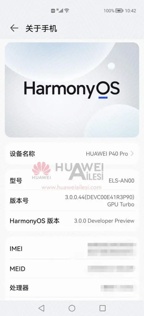 HarmonyOS 3.0 Developer Preview auf Huawei P40 Pro