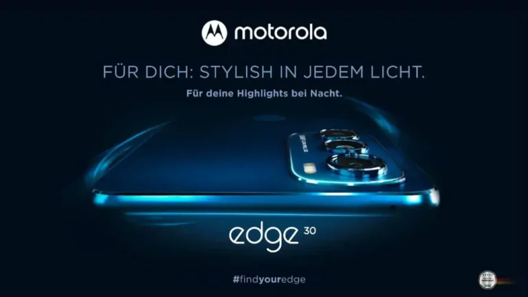 Motorola Edge 30: Das dünnste 5G-Smartphone der Welt offiziell vorgestellt