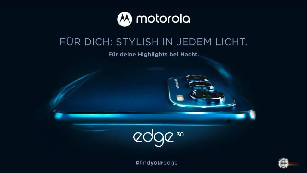 Motorola Edge 30 Header