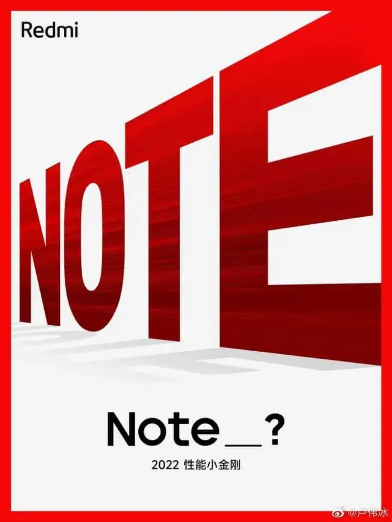 Redmi Note 12 Teaser