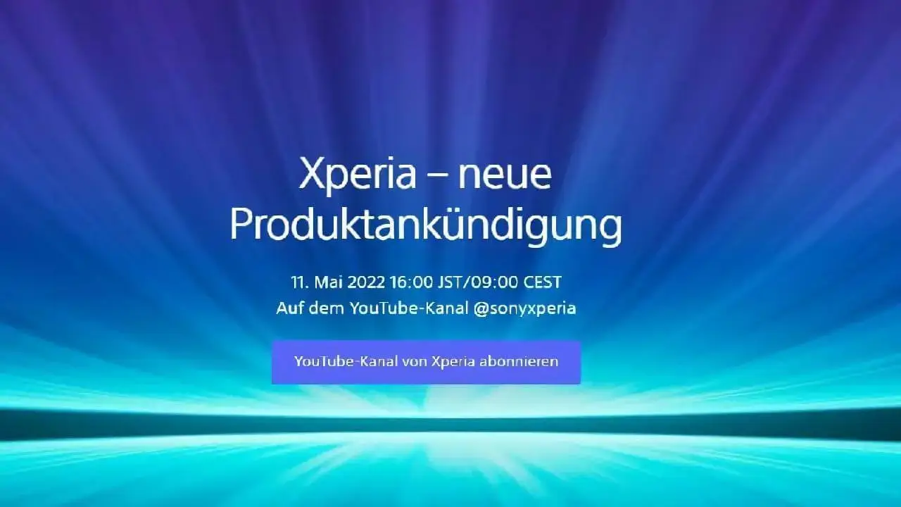 Sony Xperia IV Release Teaser