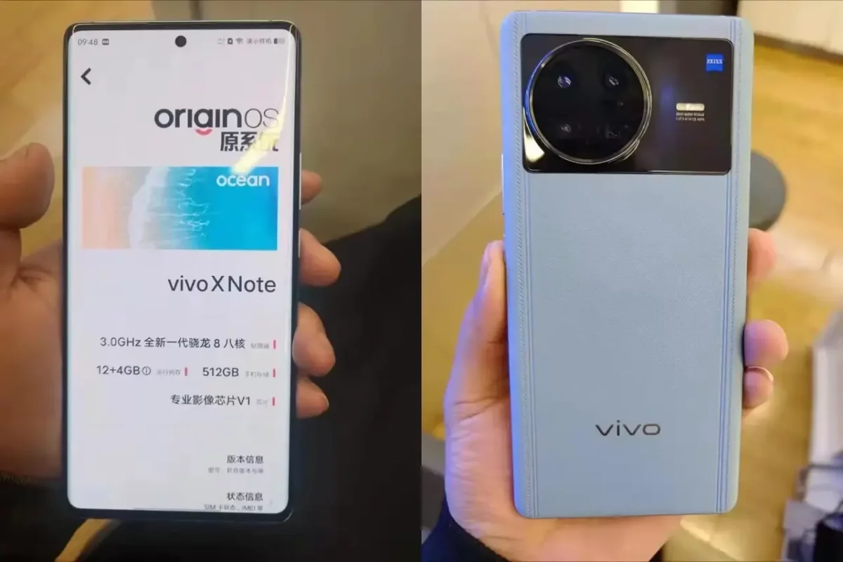 Vivo X Note Hands-on
