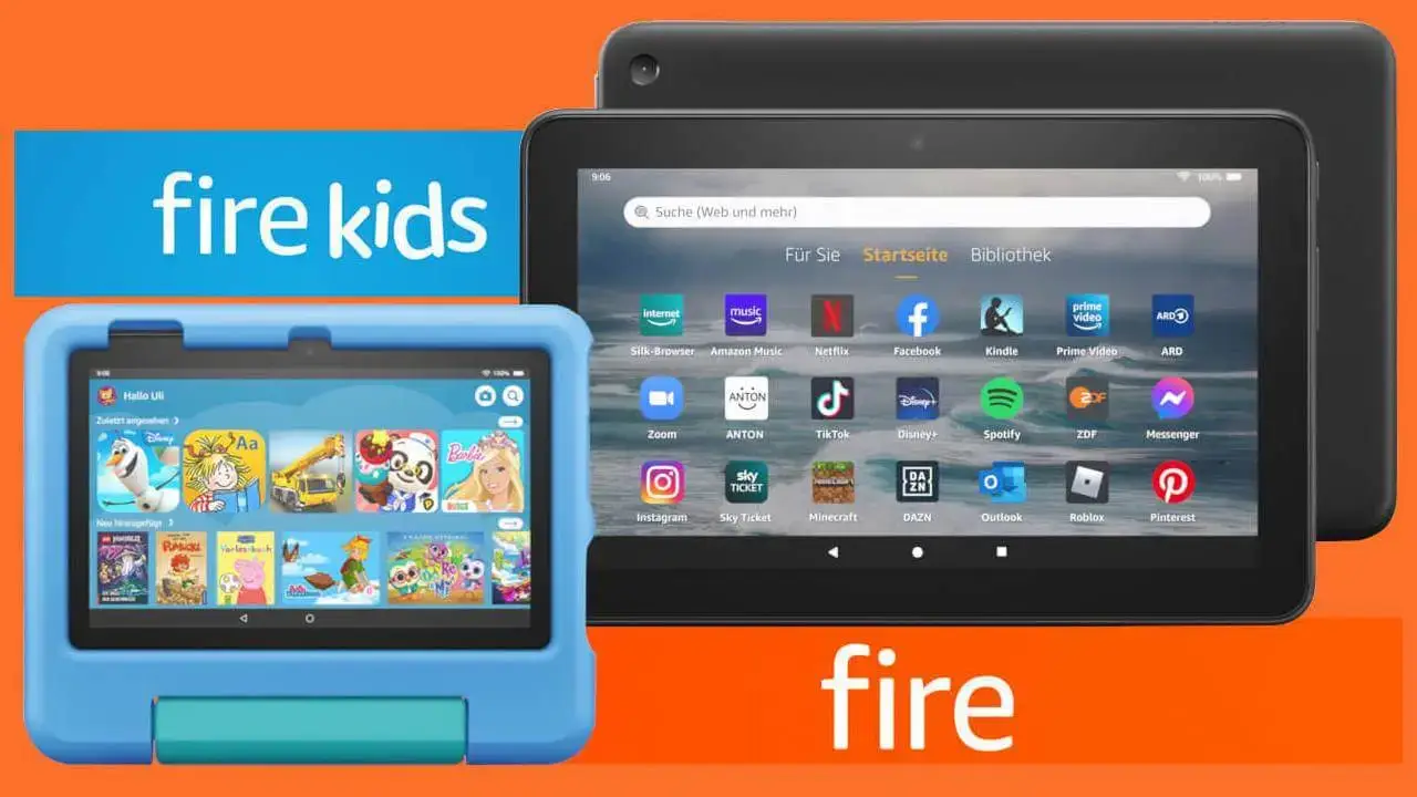 Amazon Fire 7 und Fire 7 Kids