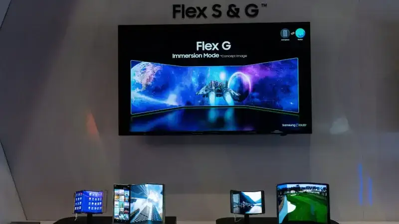 Samsung Flex G Dual Foldable OLED Display