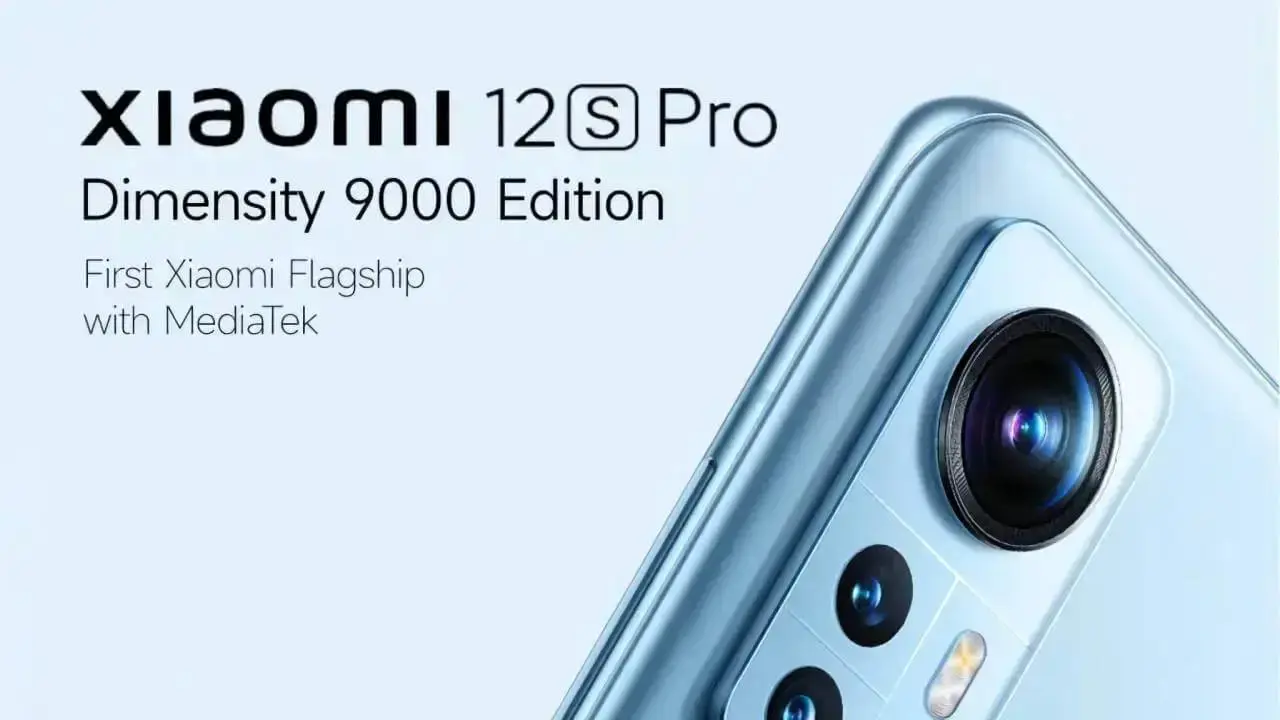 Xiaomi 12S Pro Dimensity 9000 Edition