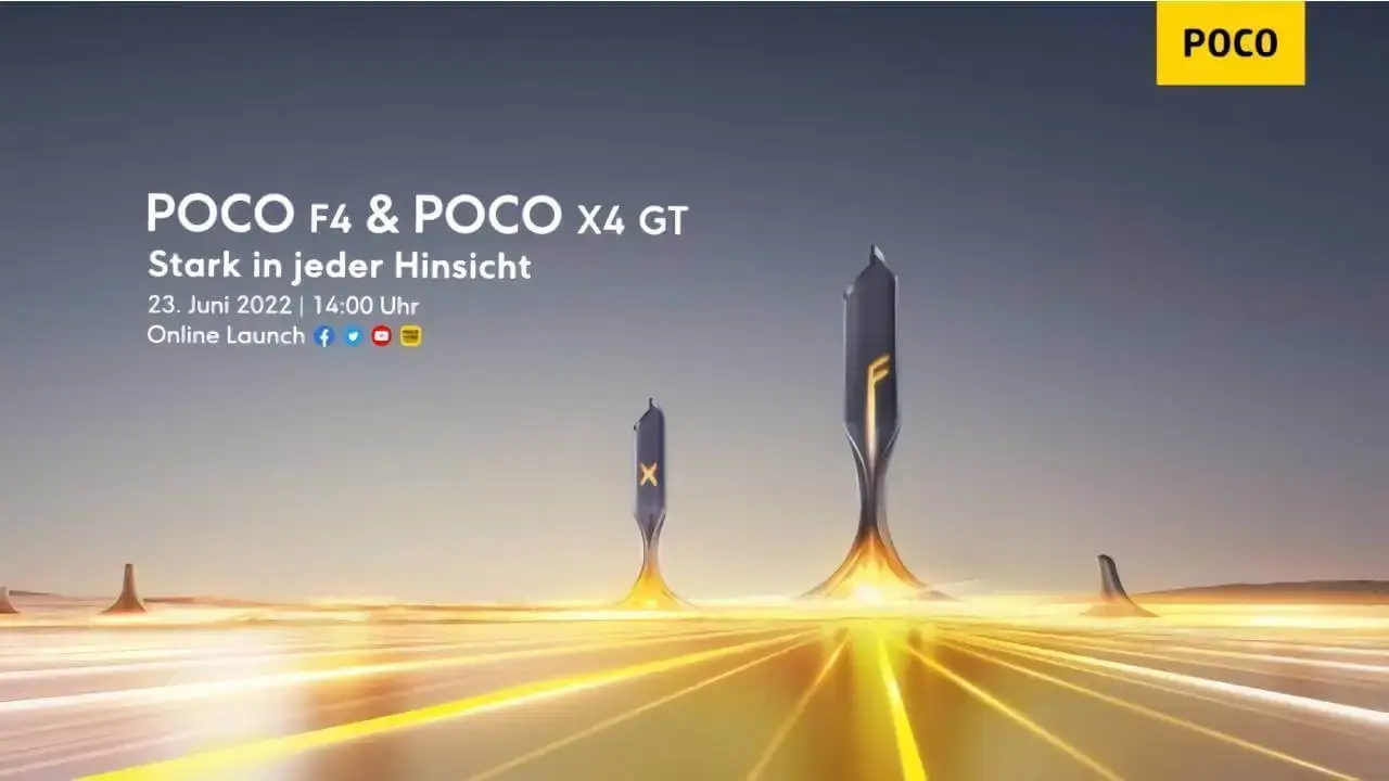 Poco F4 & Poco X4 GT Release