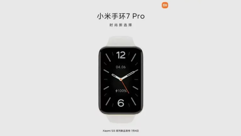 Xiaomi Band 7 Pro wird auch am 4. Juli vorgestellt