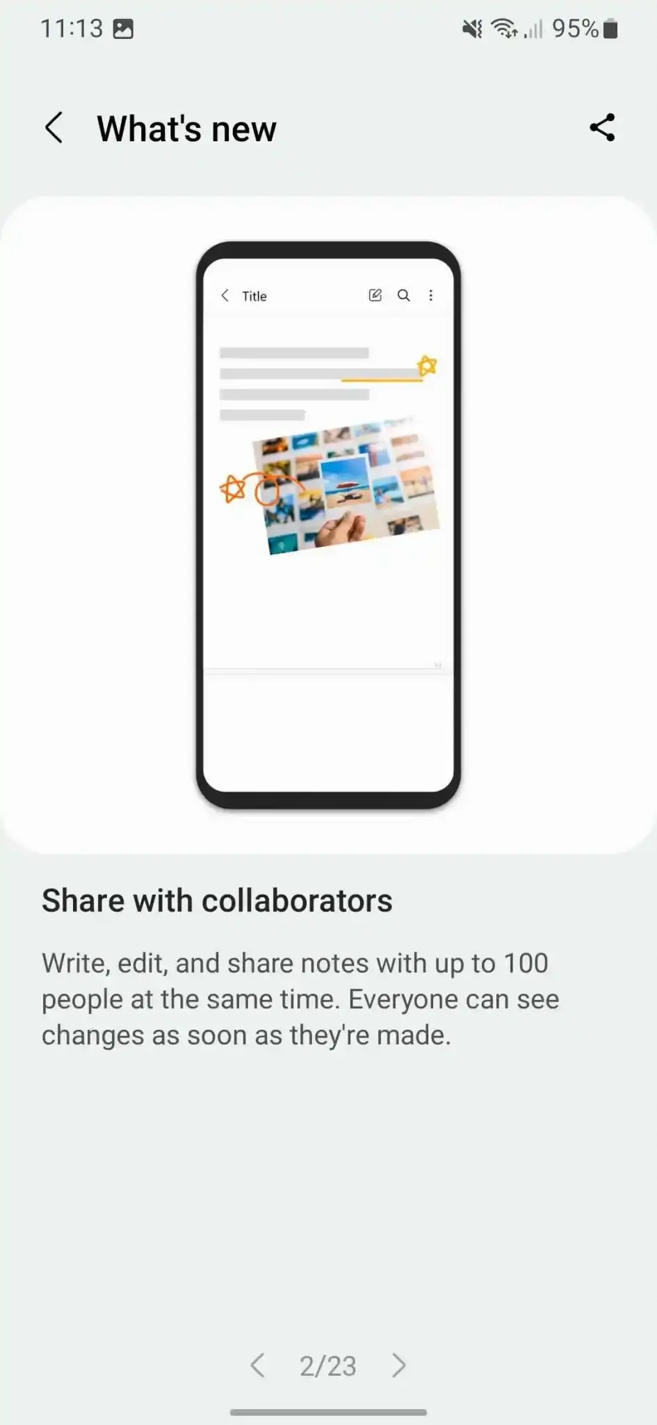 One UI 5 Samsung Notes