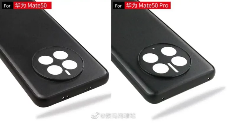 Huawei Mate 50 und Mate 50 Pro Case-Leaks zeigen Unterschiede bei der Kamera