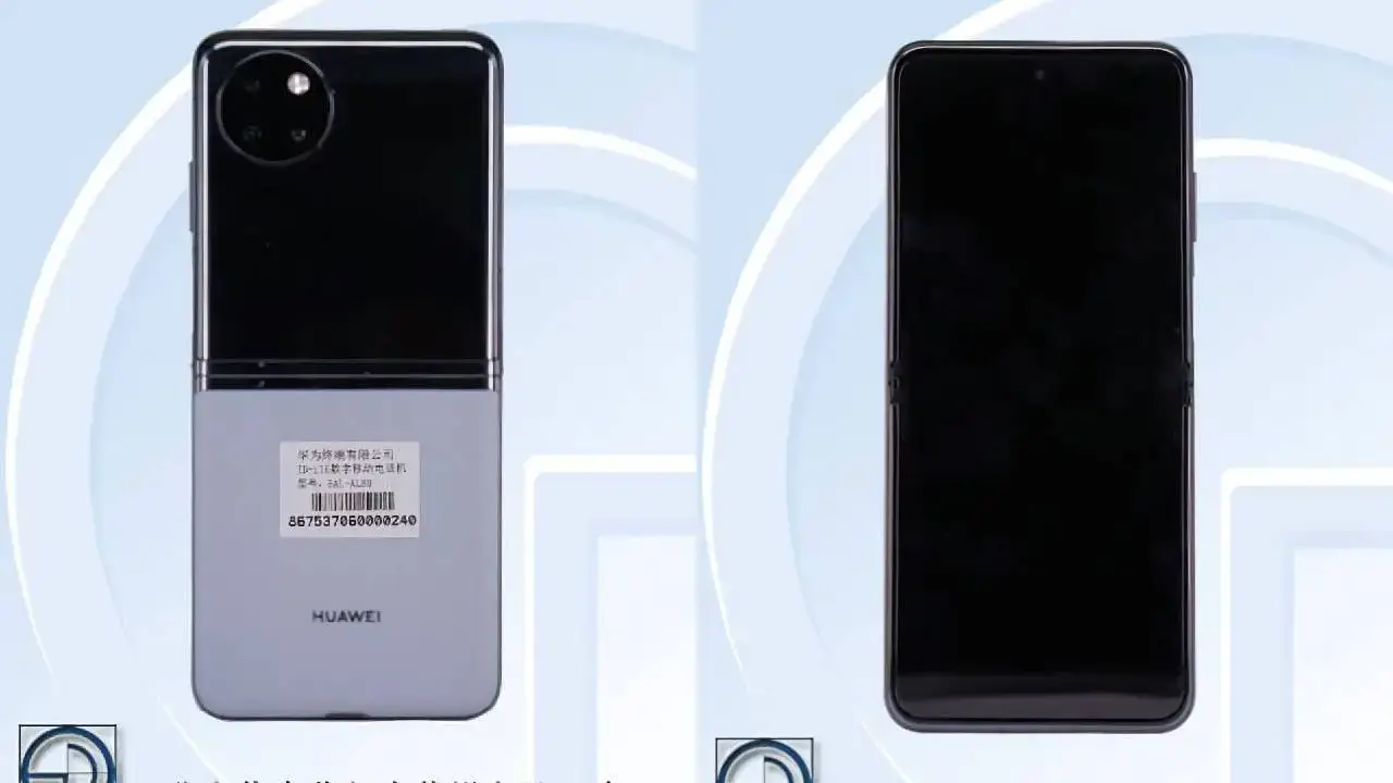 Huawei P60 Pocket TENAA