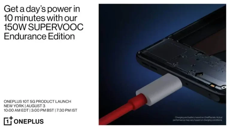 Offiziell: OnePlus 10T bekommt Schnellladen mit 150 Watt
