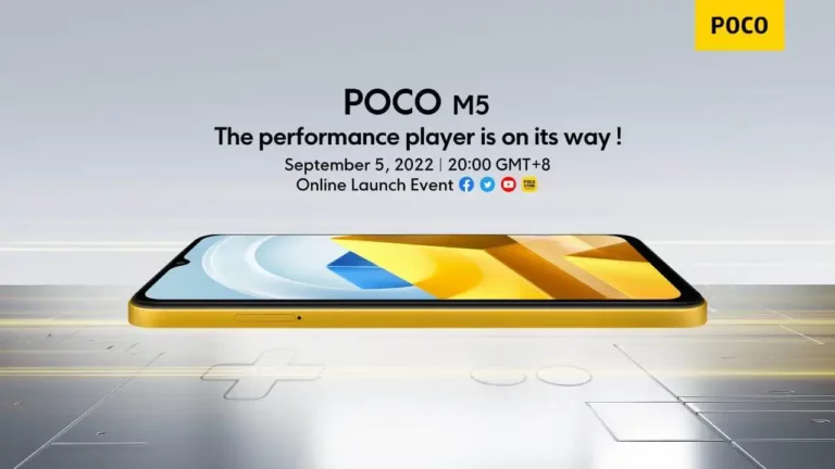 POCO M5 mit MediaTek Helio G99 und POCO M5s werden am 5. September vorgestellt