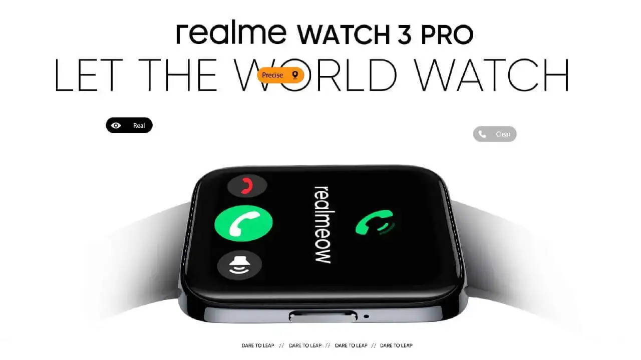Realme Watch 3 Pro Teaser