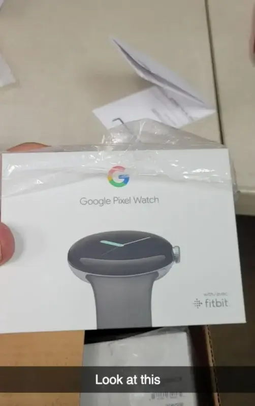 Google Pixel Watch Retail-Box