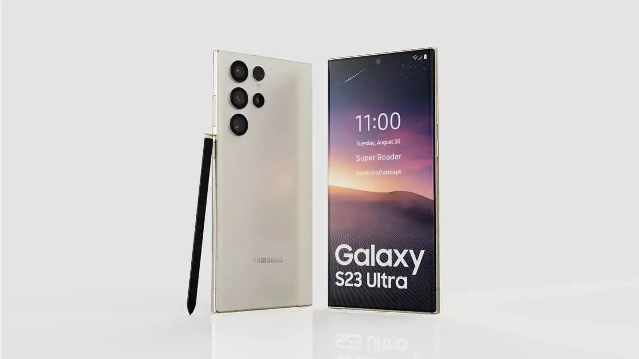 Samsung Galaxy S23 Ultra Render