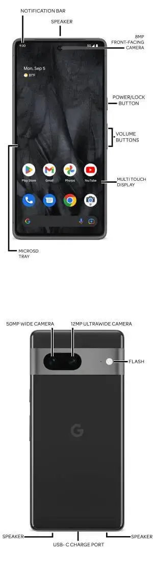 Google Pixel 7 microSD