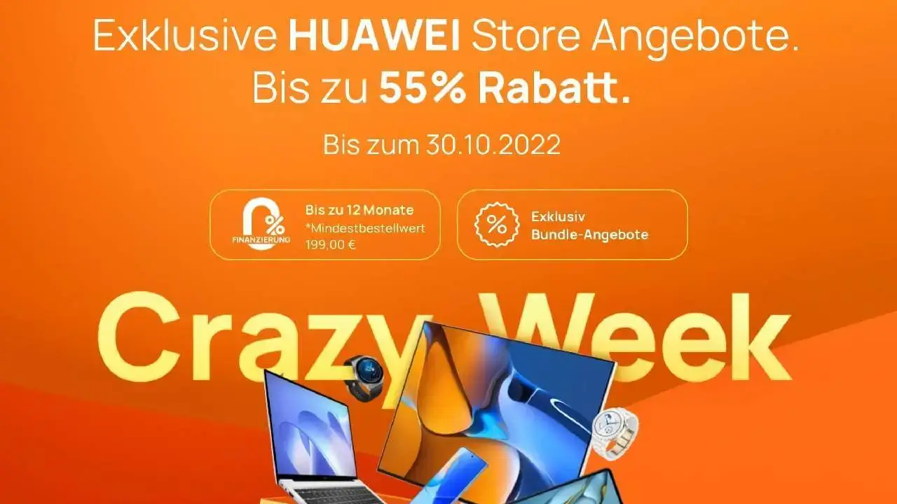 Huawei Crazy Week Oktober 2022