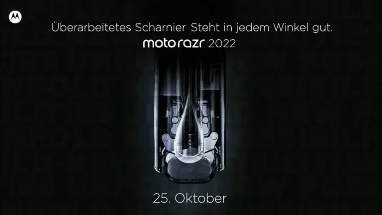 Motorola RAZR 2022: Deutschland-Release bereits am kommenden Dienstag