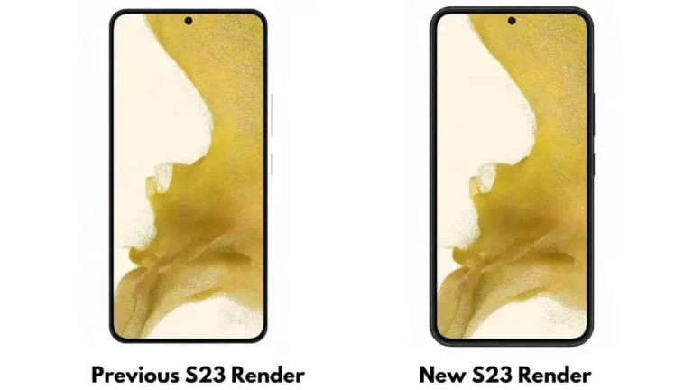 Samsung Galaxy S23 neue Render