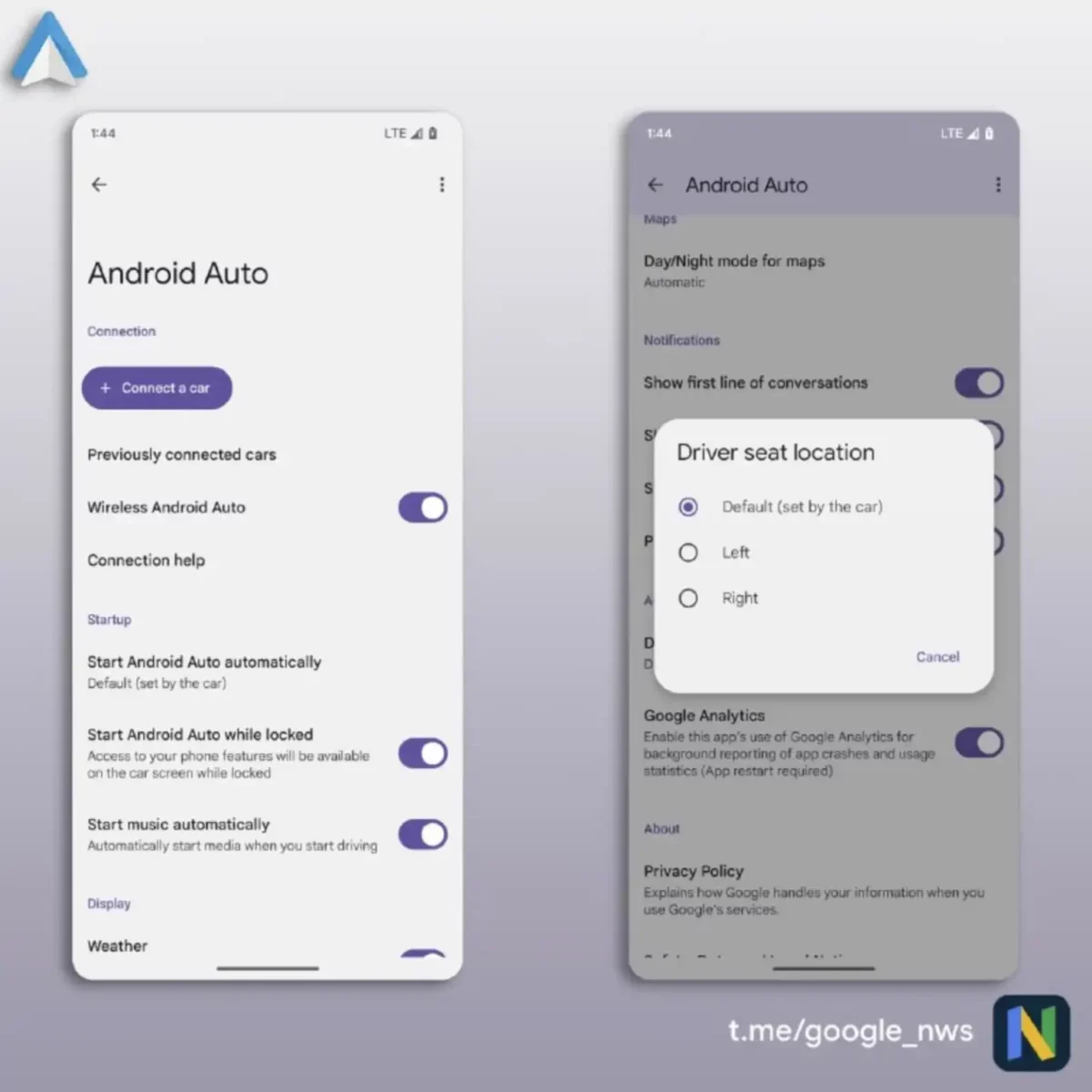 Android Auto MATERIAL DESIGN 3