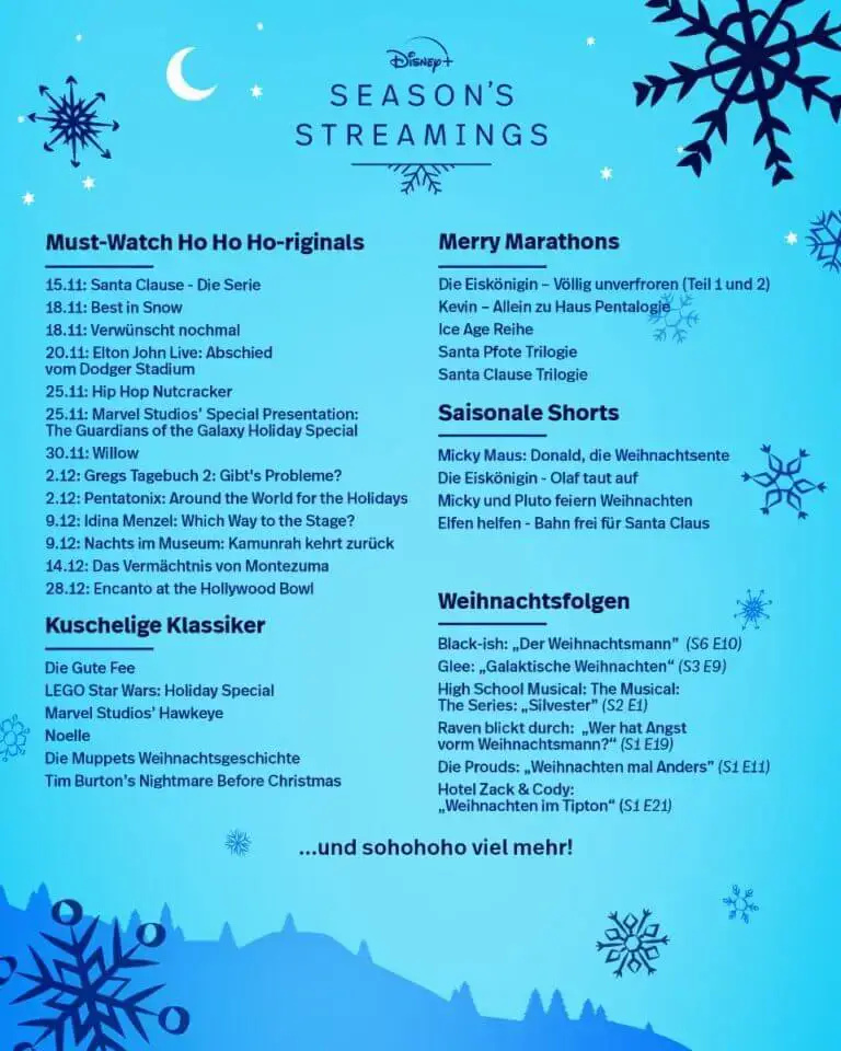 Disney+ Weihnachten 2022 Disney+ Weihnachten 2022