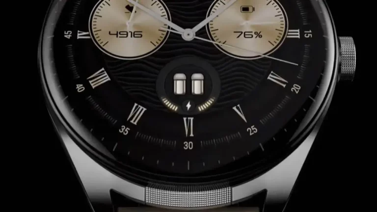 Huawei Watch Buds mit Ohrstöpsel in der Smartwatch
