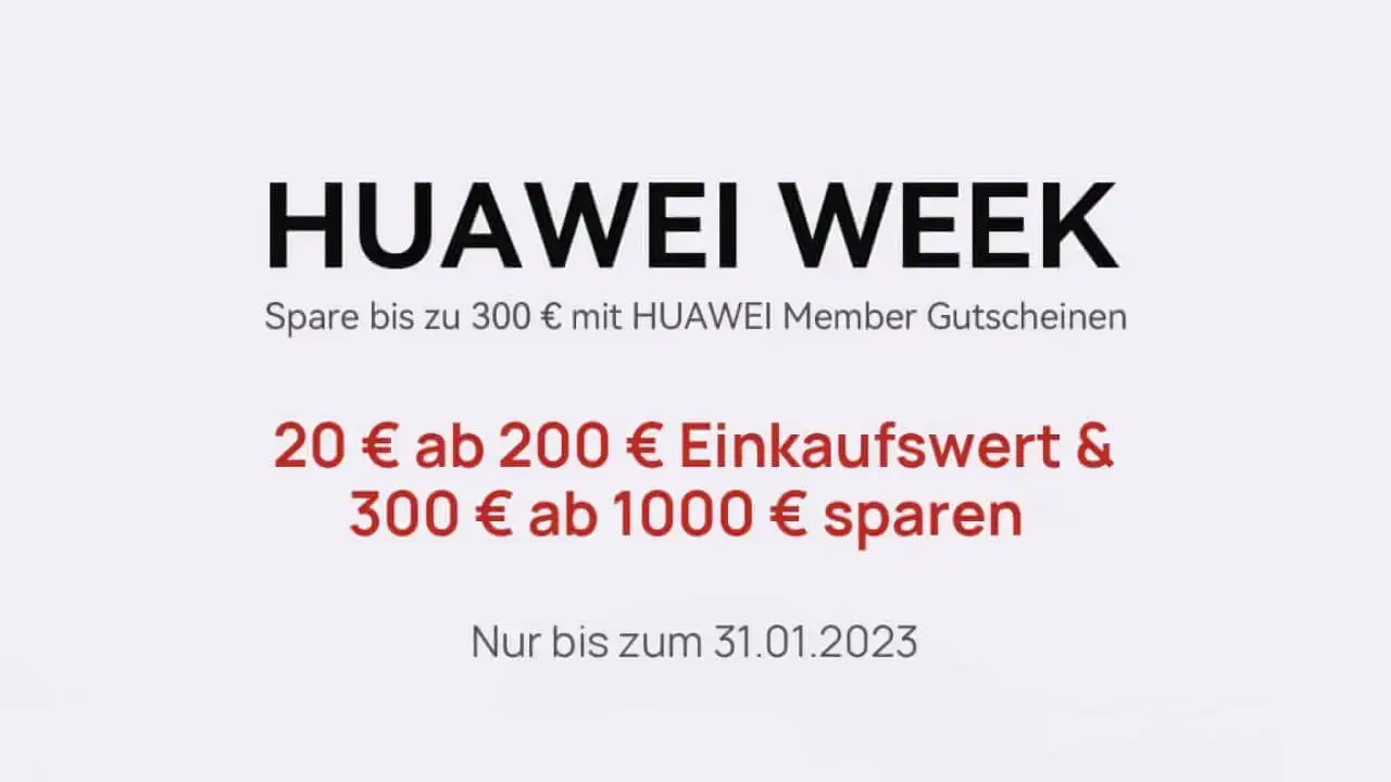 Huawei Week Januar 2023