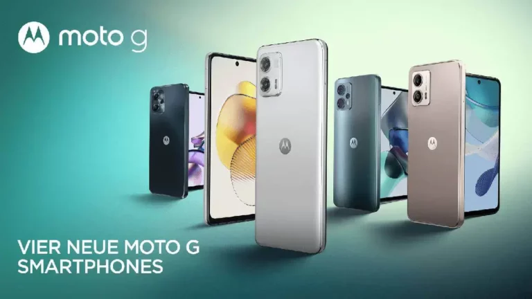 Neue Moto G-Familie von Motorola vorgestellt