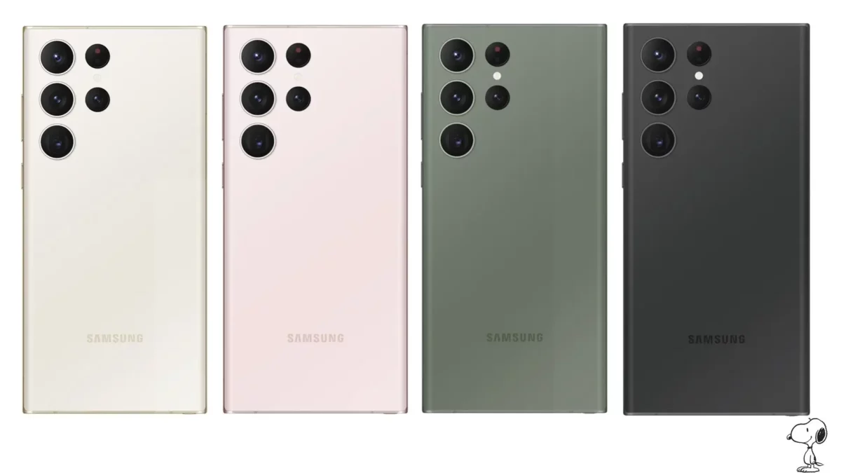 Samsung Galaxy S23 Ultra Colors leak