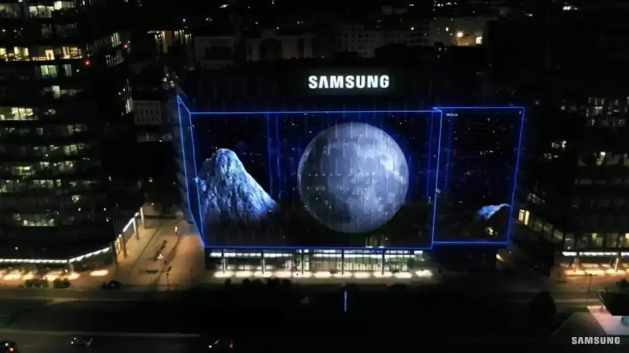 Samsung Galaxy S23-Series announcement 3D-projection