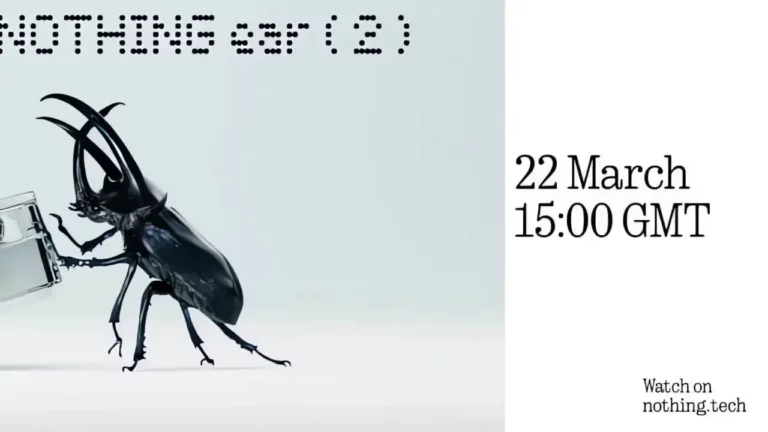 Nothing Ear (2) Ankündigung