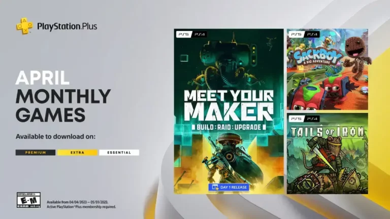 PlayStation Plus April 2023