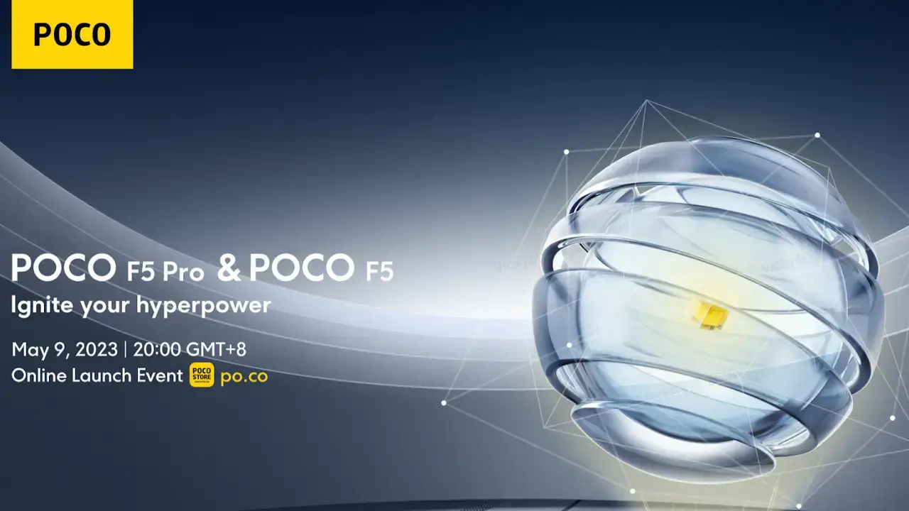 POCO F5 & POCO F5 Pro Release-Teaser Header
