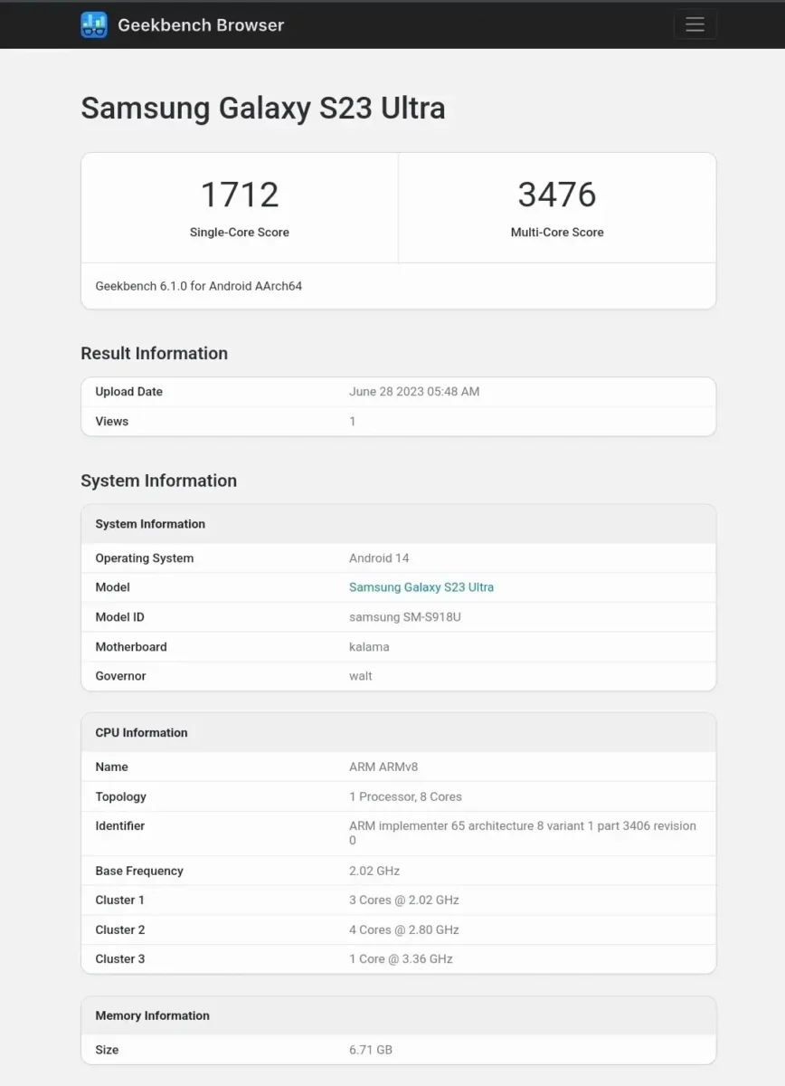 Samsung Galaxy S23 Ultra Android 14 One UI 6 Samsung Galaxy S23 Ultra Android 14 One UI 6