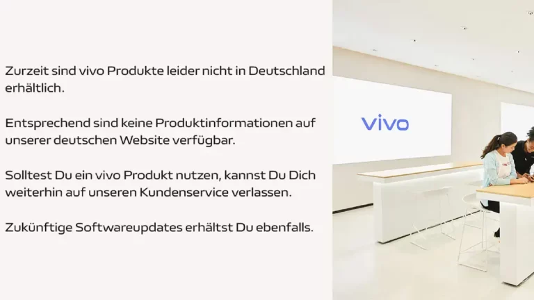 Auch Vivo stoppt Verkauf von Smartphones in Deutschland