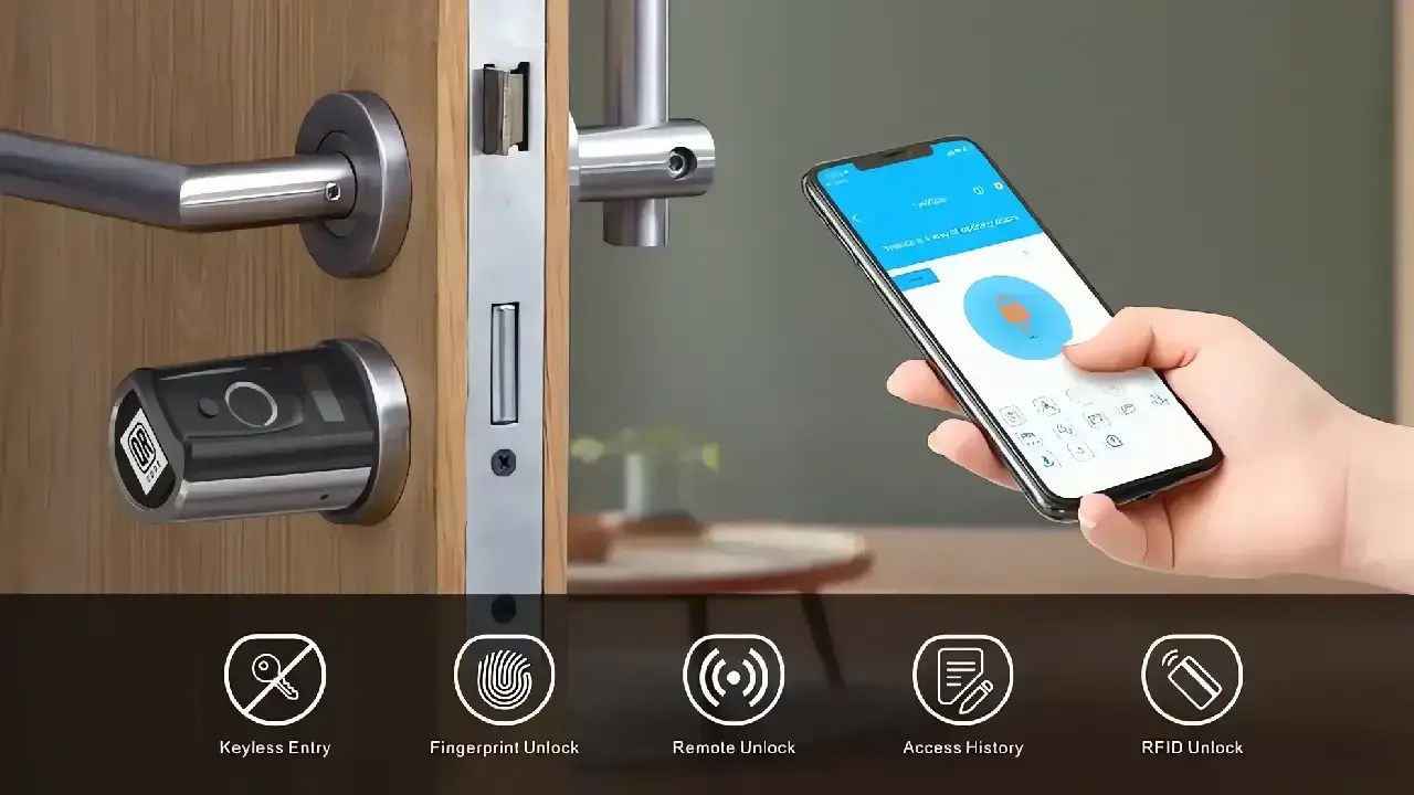 Welock Fingerprint Smart Lock Electronic Door Lock Cylinder Touch41