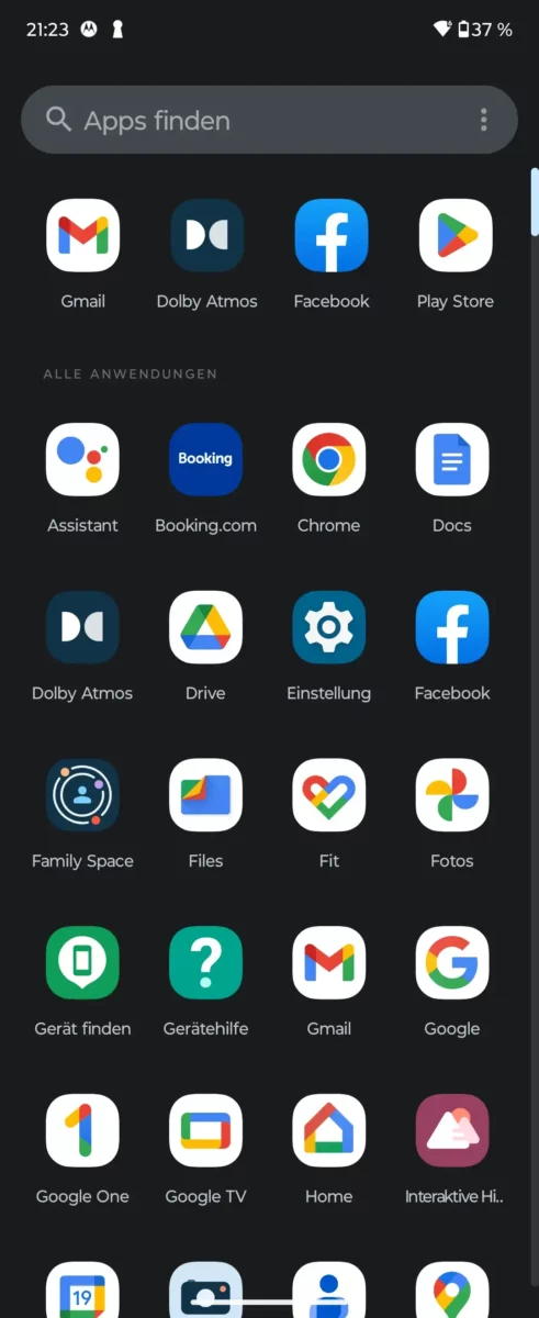 Motorola RAZR 40 Screenshot