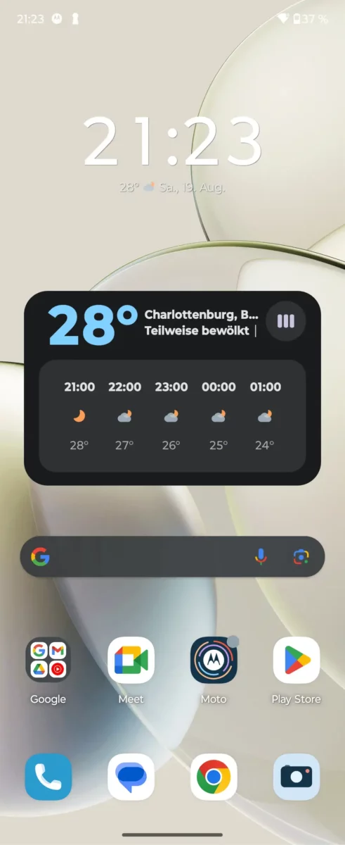 Motorola RAZR 40 Screenshot