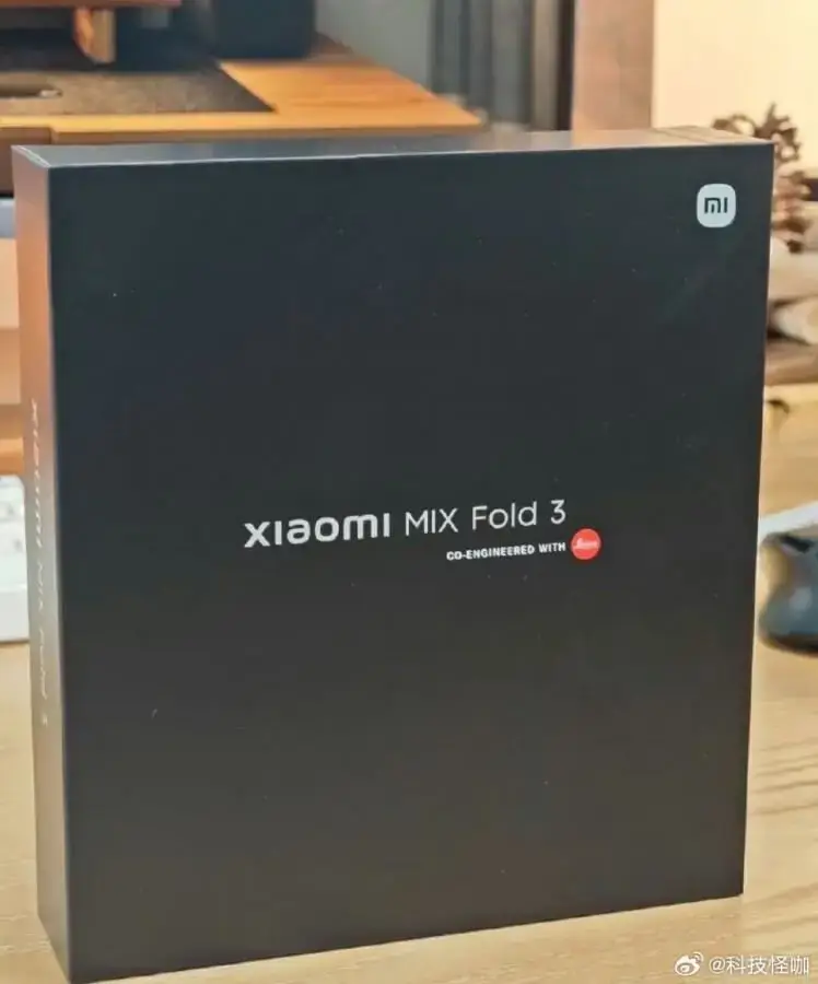 Xiaomi MIX Fold 3 Verpackung Xiaomi MIX Fold 3 Verpackung
