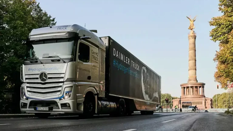Wasserstoff Lkw Reichweite Mercedes-Benz