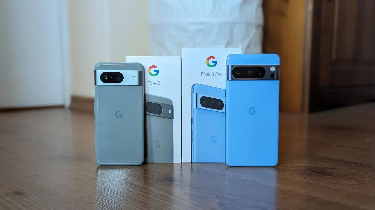 Google Pixel 8 und Google Pixel 8 Pro Header
