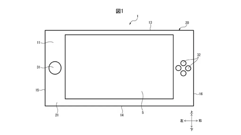 Nintendo Switch 2 mögliches Patent