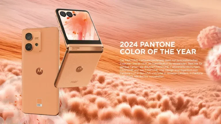 Motorola Razr 40 Ultra und Moto Edge 40 Neo in neuer PANTONE-Farbe erhältlich