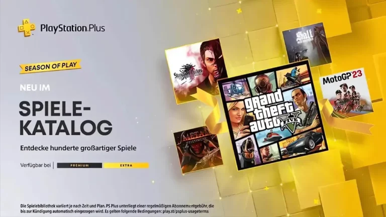 PlayStation Plus Extra & Premium: Neue Spiele ab dem 19. Dezember